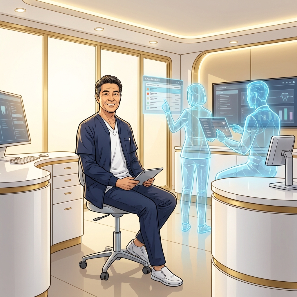 After: AIが自動化、診療に集中